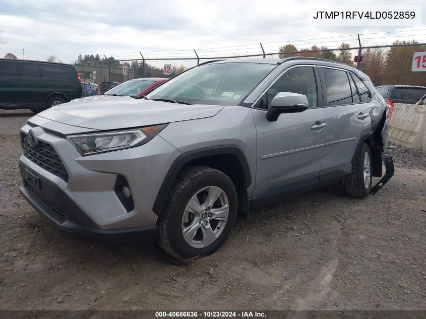 2020 Toyota Rav4 Xle VIN: JTMP1RFV4LD052859 Lot: 40686636