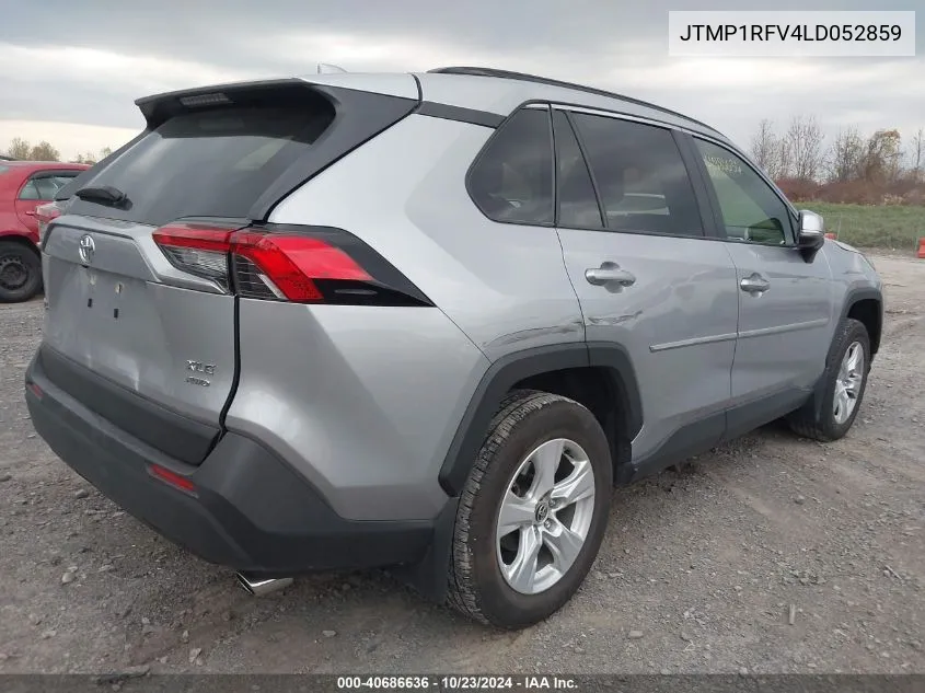 2020 Toyota Rav4 Xle VIN: JTMP1RFV4LD052859 Lot: 40686636