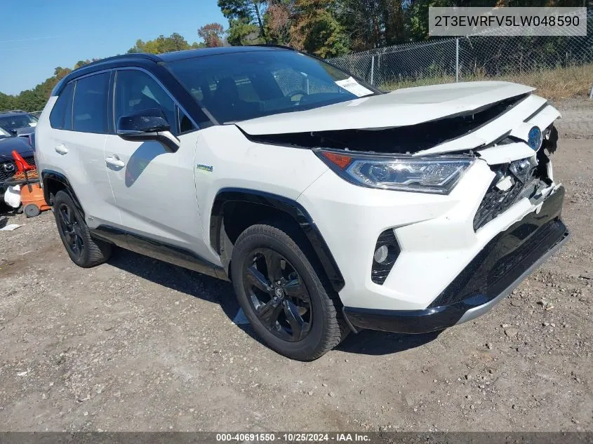 2T3EWRFV5LW048590 2020 Toyota Rav4 Hybrid Xse