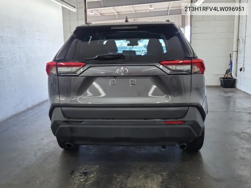 2020 Toyota Rav4 Le VIN: 2T3H1RFV4LW096951 Lot: 40699067