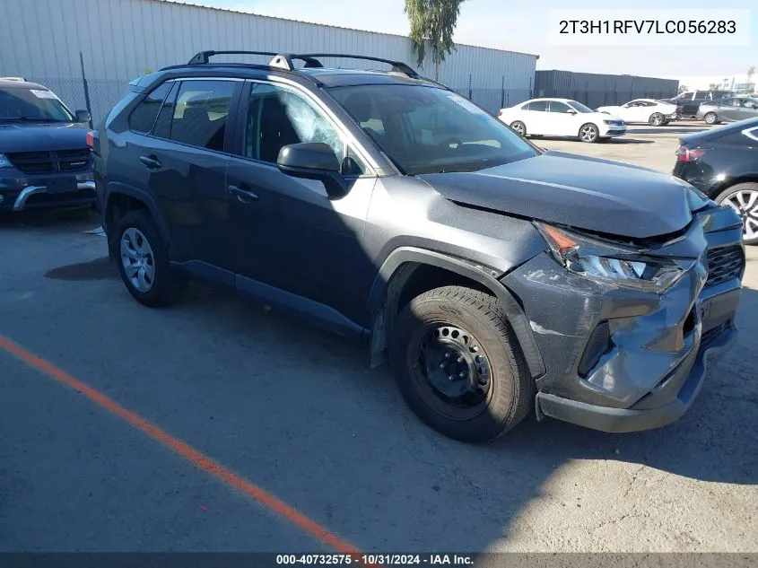 2020 Toyota Rav4 Le VIN: 2T3H1RFV7LC056283 Lot: 40732575