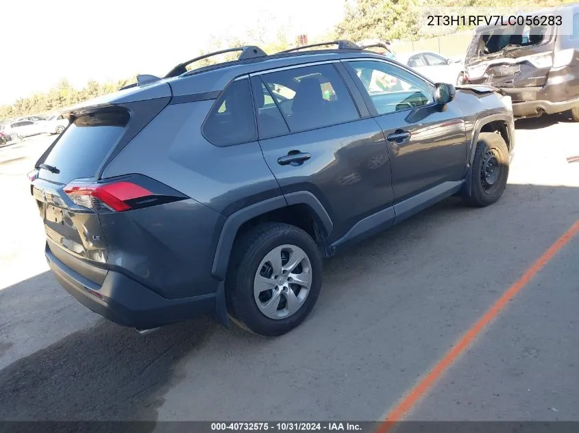 2020 Toyota Rav4 Le VIN: 2T3H1RFV7LC056283 Lot: 40732575