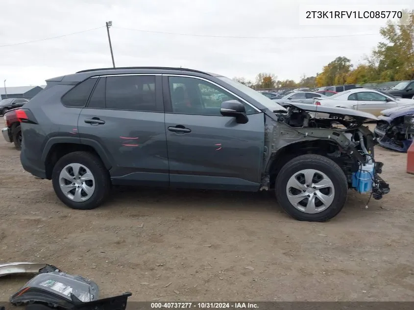 2020 Toyota Rav4 Le VIN: 2T3K1RFV1LC085770 Lot: 40737277