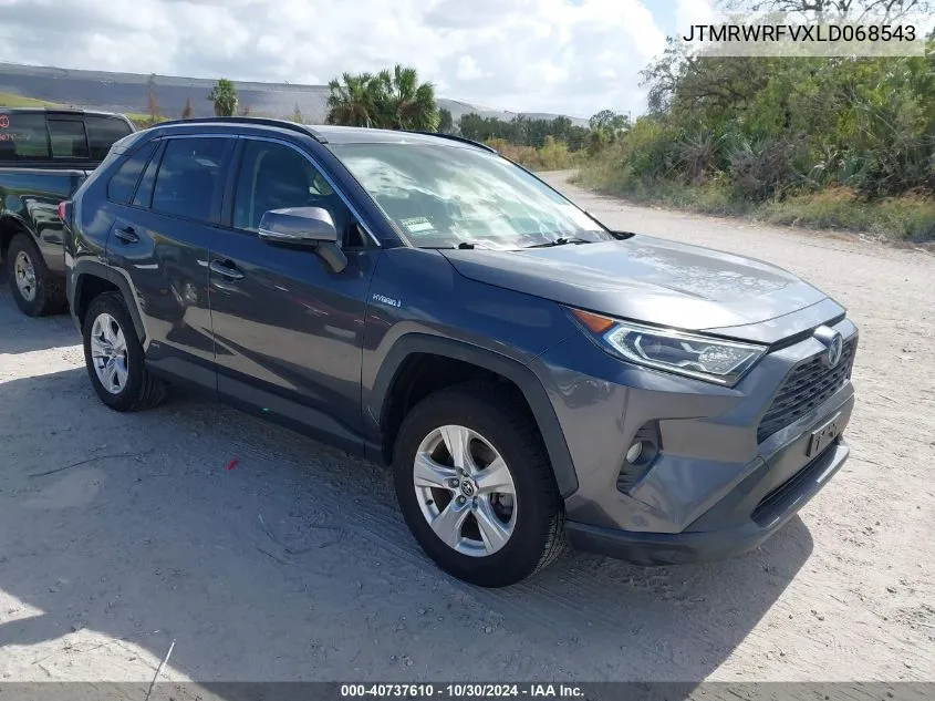 JTMRWRFVXLD068543 2020 Toyota Rav4 Hybrid Xle