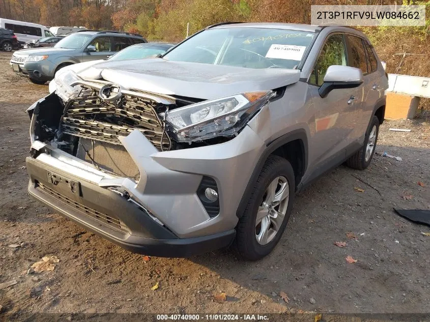 2020 Toyota Rav4 Xle VIN: 2T3P1RFV9LW084662 Lot: 40740900