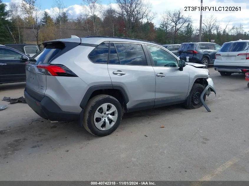 2T3F1RFV1LC120261 2020 Toyota Rav4 Le