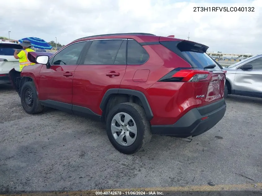 2020 Toyota Rav4 Le VIN: 2T3H1RFV5LC040132 Lot: 40742678