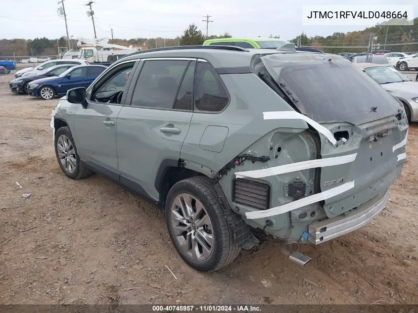 JTMC1RFV4LD048664 2020 Toyota Rav4 Xle Premium