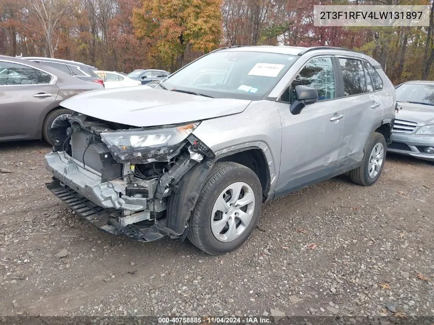 2020 Toyota Rav4 Le VIN: 2T3F1RFV4LW131897 Lot: 40758885