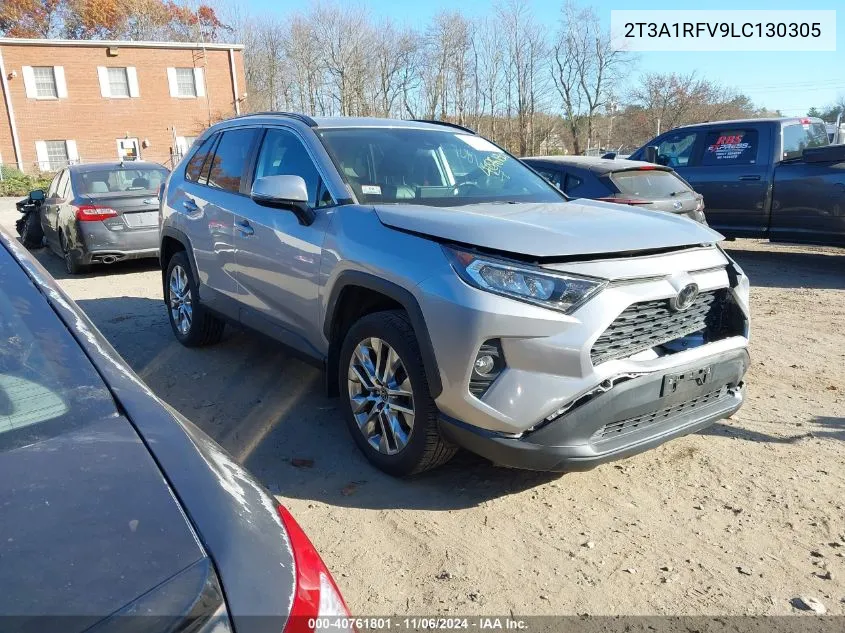 2020 Toyota Rav4 Xle Premium VIN: 2T3A1RFV9LC130305 Lot: 40761801