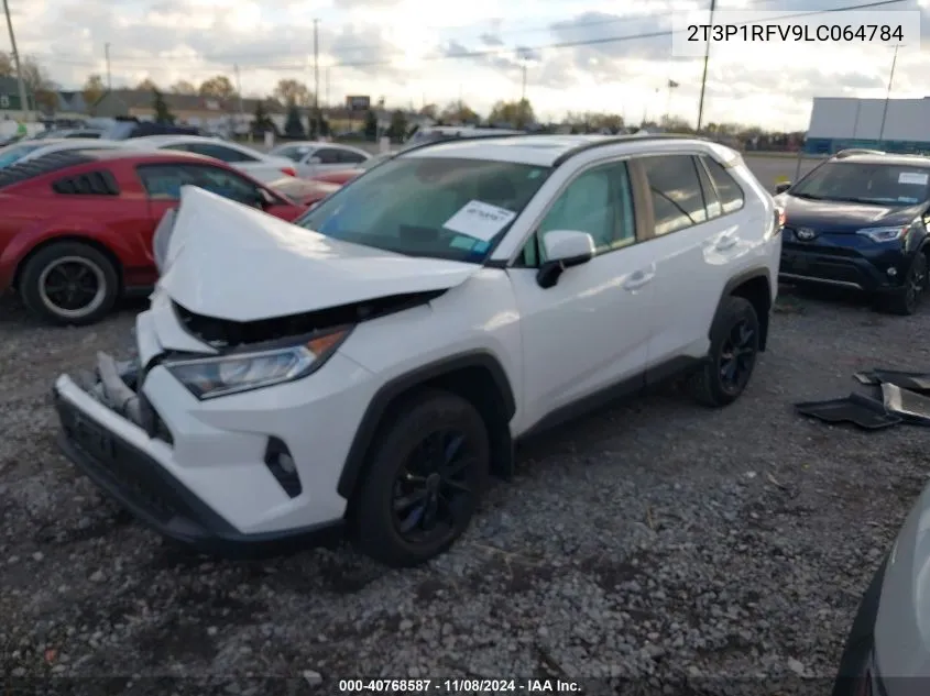 2020 Toyota Rav4 Xle VIN: 2T3P1RFV9LC064784 Lot: 40768587