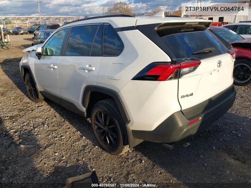 2020 Toyota Rav4 Xle VIN: 2T3P1RFV9LC064784 Lot: 40768587