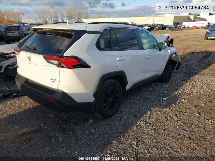 2020 Toyota Rav4 Xle VIN: 2T3P1RFV9LC064784 Lot: 40768587