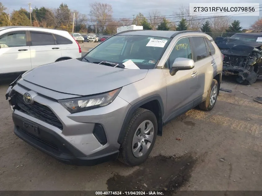 2020 Toyota Rav4 Le VIN: 2T3G1RFV6LC079856 Lot: 40774524