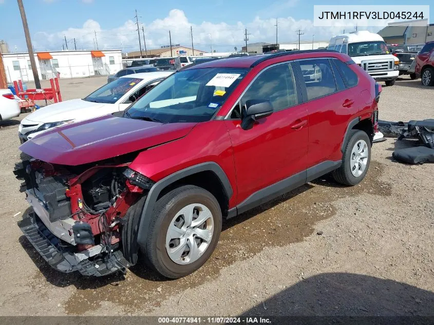 2020 Toyota Rav4 Le VIN: JTMH1RFV3LD045244 Lot: 40774941