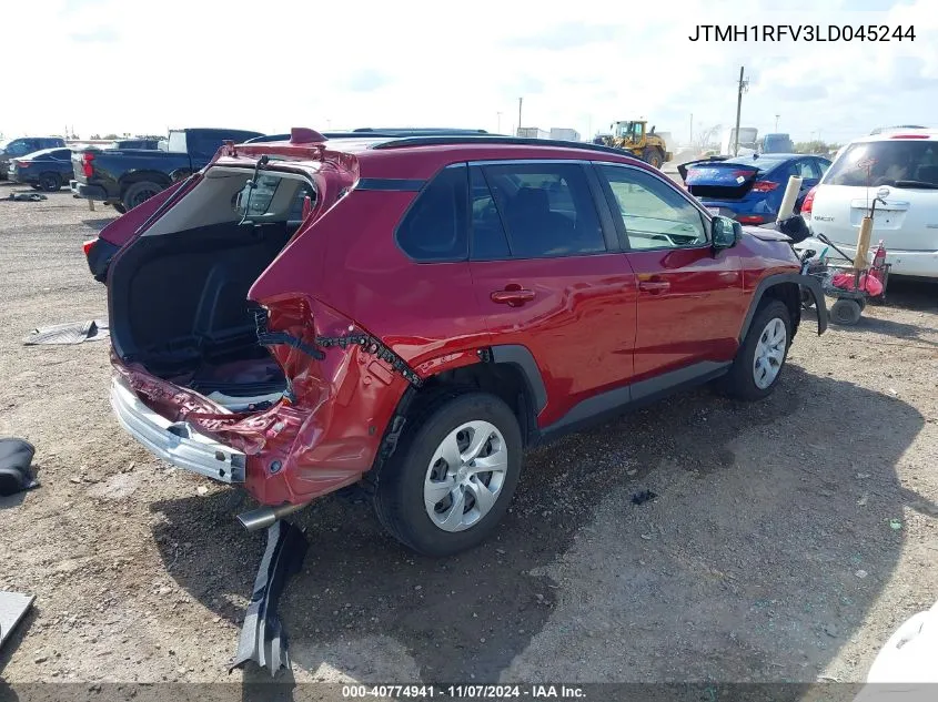 2020 Toyota Rav4 Le VIN: JTMH1RFV3LD045244 Lot: 40774941