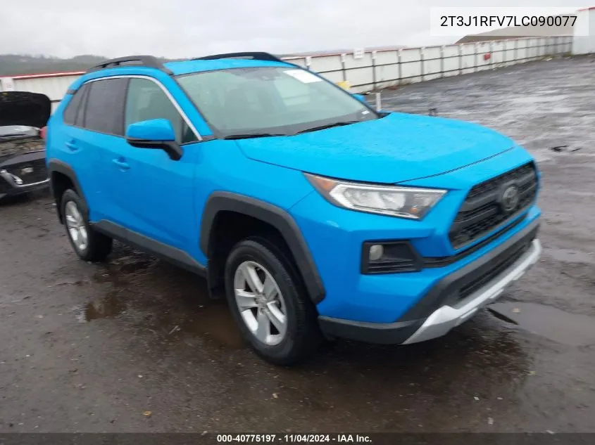 2020 Toyota Rav4 Adventure VIN: 2T3J1RFV7LC090077 Lot: 40775197