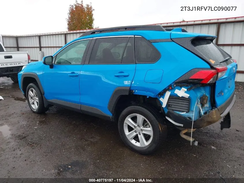 2020 Toyota Rav4 Adventure VIN: 2T3J1RFV7LC090077 Lot: 40775197