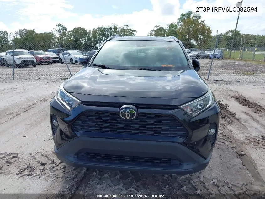 2020 Toyota Rav4 Xle VIN: 2T3P1RFV6LC082594 Lot: 40794281