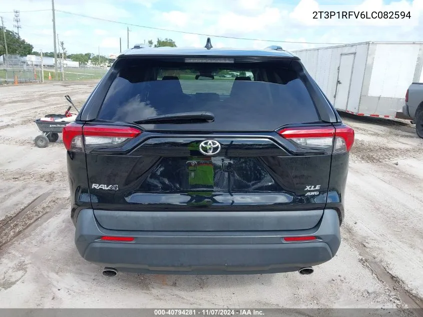 2020 Toyota Rav4 Xle VIN: 2T3P1RFV6LC082594 Lot: 40794281