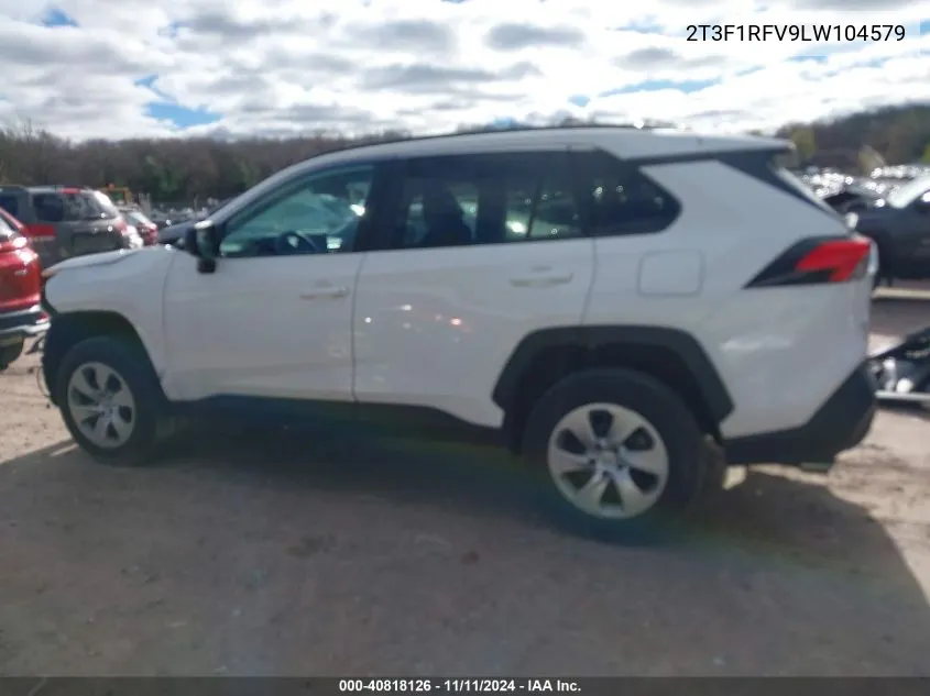 2T3F1RFV9LW104579 2020 Toyota Rav4 Le