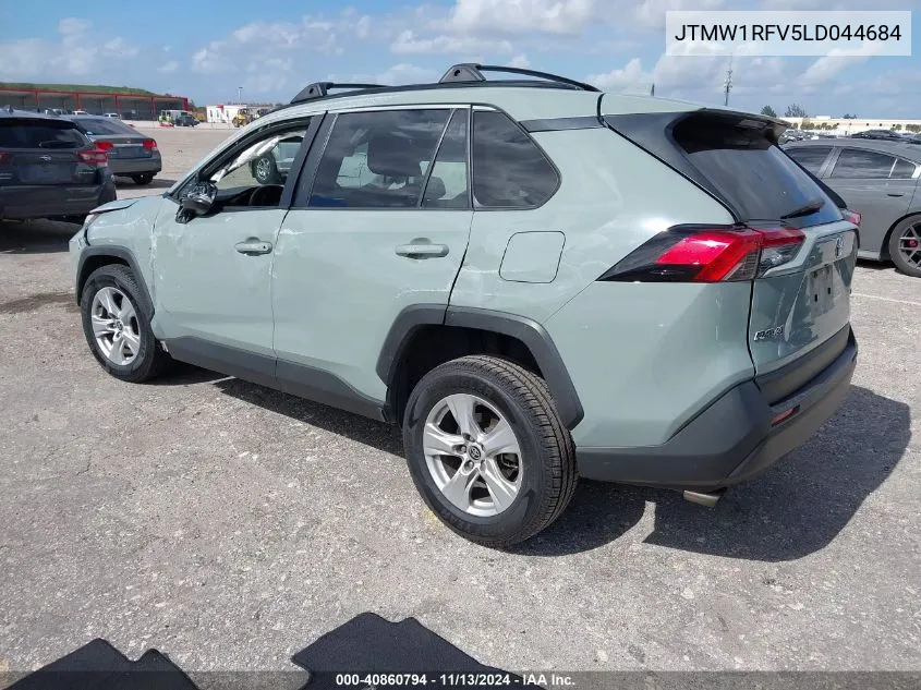 2020 Toyota Rav4 Xle VIN: JTMW1RFV5LD044684 Lot: 40860794