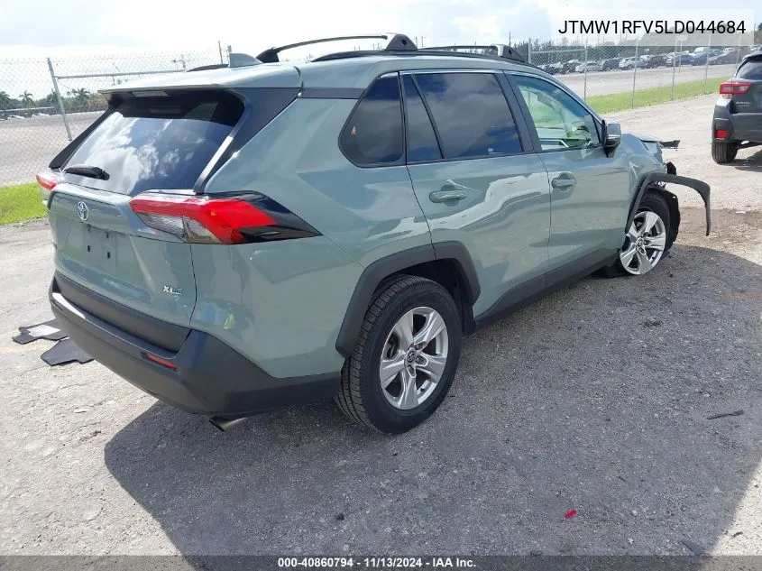 2020 Toyota Rav4 Xle VIN: JTMW1RFV5LD044684 Lot: 40860794