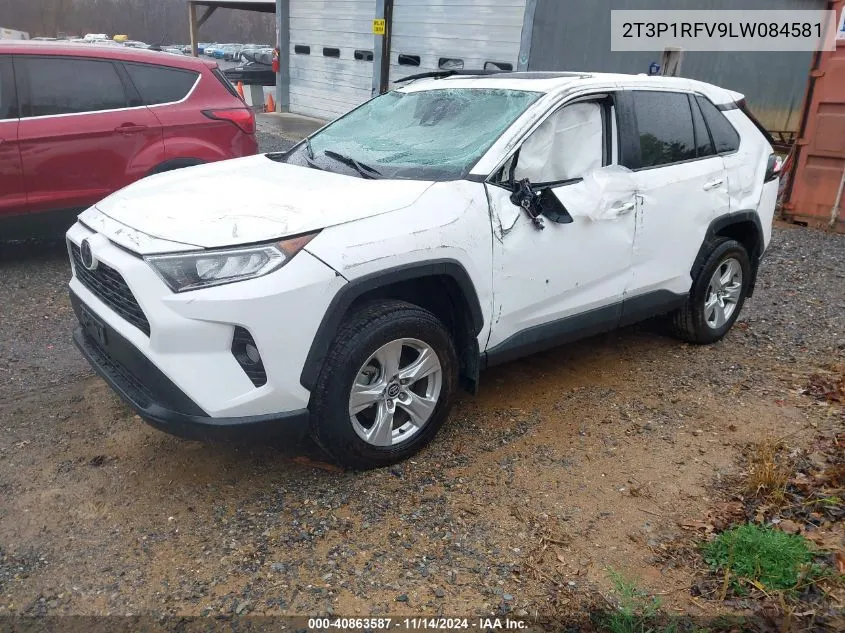 2020 Toyota Rav4 Xle VIN: 2T3P1RFV9LW084581 Lot: 40863587