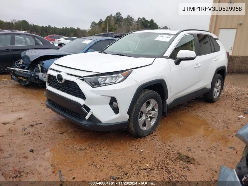 2020 Toyota Rav4 Xle VIN: JTMP1RFV3LD529958 Lot: 40864781