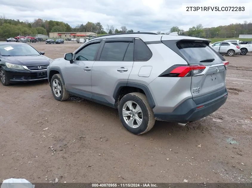 2020 Toyota Rav4 Xle VIN: 2T3P1RFV5LC072283 Lot: 40870955