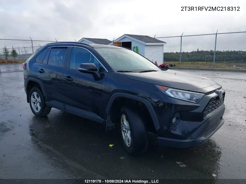 2021 Toyota Rav4 Xle VIN: 2T3R1RFV2MC218312 Lot: 12119178