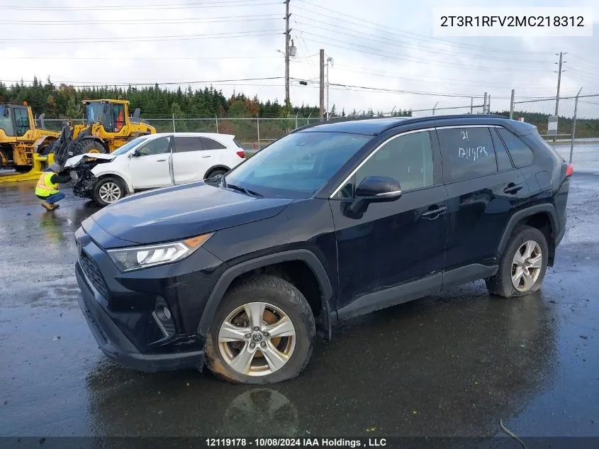 2021 Toyota Rav4 Xle VIN: 2T3R1RFV2MC218312 Lot: 12119178