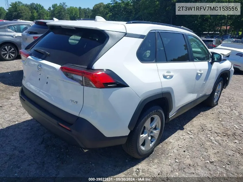 2T3W1RFV7MC153556 2021 Toyota Rav4 Xle