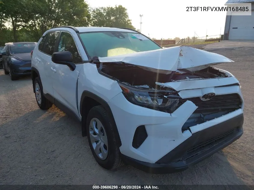 2T3F1RFVXMW168485 2021 Toyota Rav4 Le