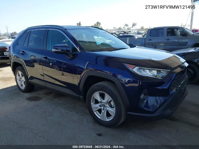 2021 Toyota Rav4 Xle VIN: 2T3W1RFV9MW121495 Lot: 39703645