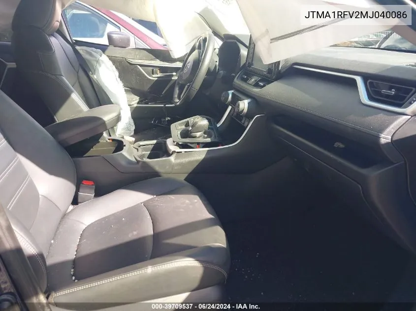 JTMA1RFV2MJ040086 2021 Toyota Rav4 Xle Premium