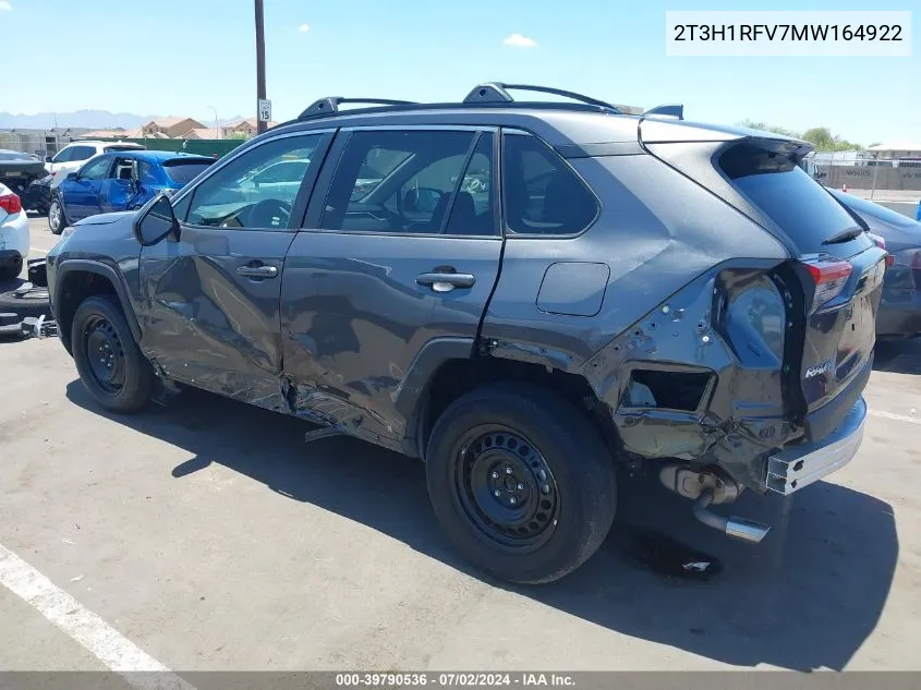 2T3H1RFV7MW164922 2021 Toyota Rav4 Le