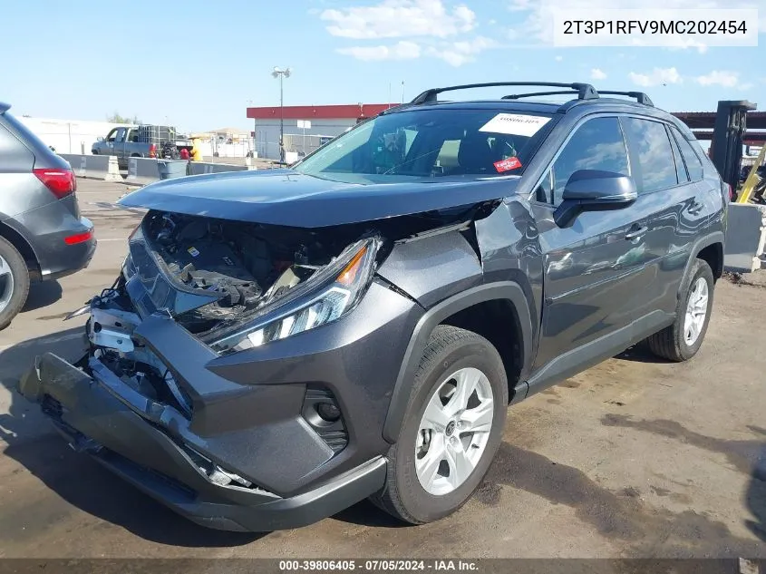 2T3P1RFV9MC202454 2021 Toyota Rav4 Xle