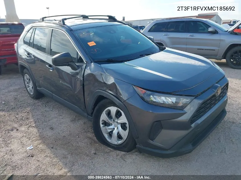 2T3F1RFVXMC185692 2021 Toyota Rav4 Le