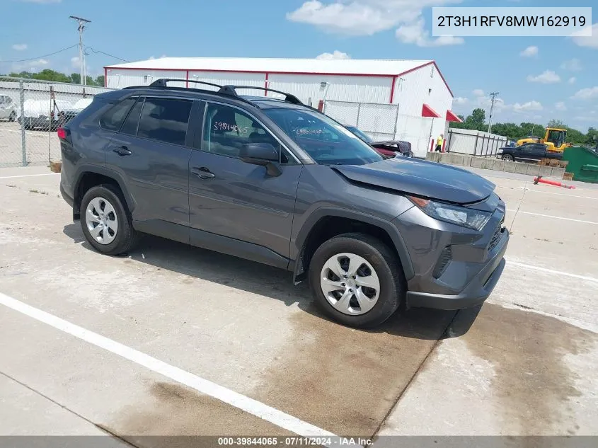 2021 Toyota Rav4 Le VIN: 2T3H1RFV8MW162919 Lot: 39844065