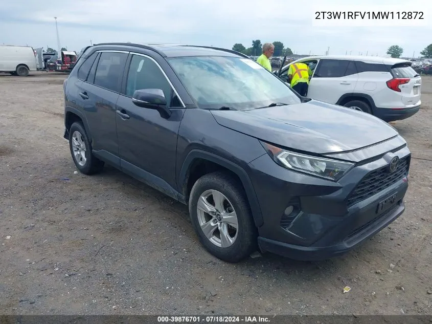 2T3W1RFV1MW112872 2021 Toyota Rav4 Xle