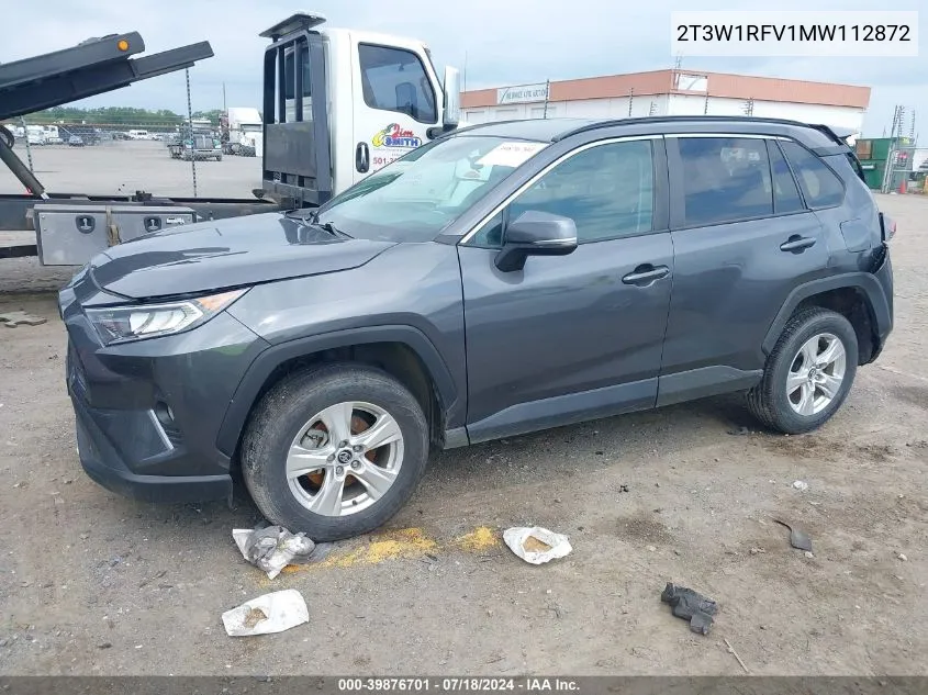 2T3W1RFV1MW112872 2021 Toyota Rav4 Xle