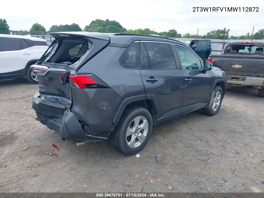 2T3W1RFV1MW112872 2021 Toyota Rav4 Xle