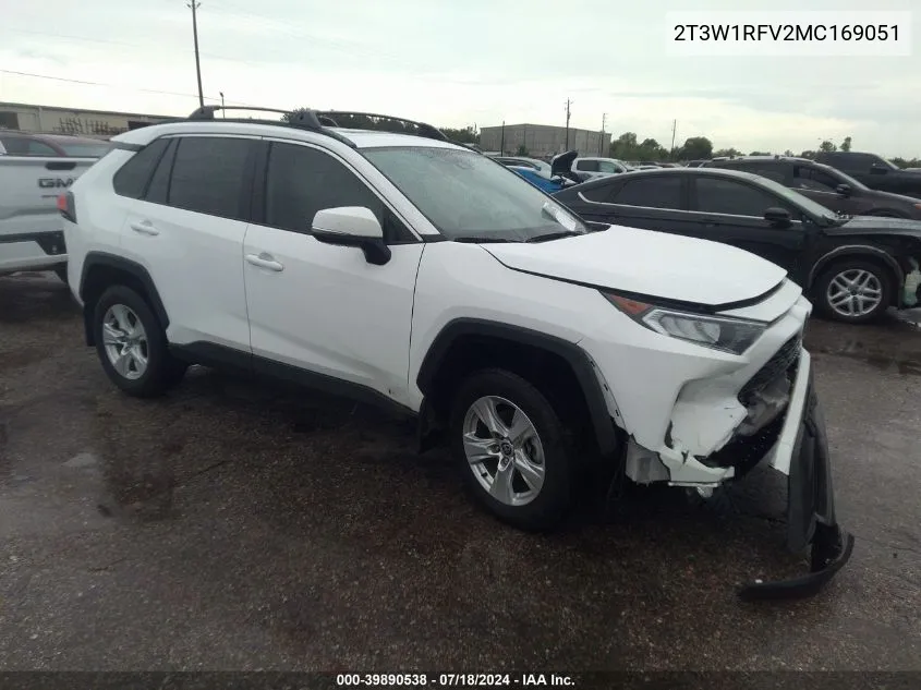 2T3W1RFV2MC169051 2021 Toyota Rav4 Xle