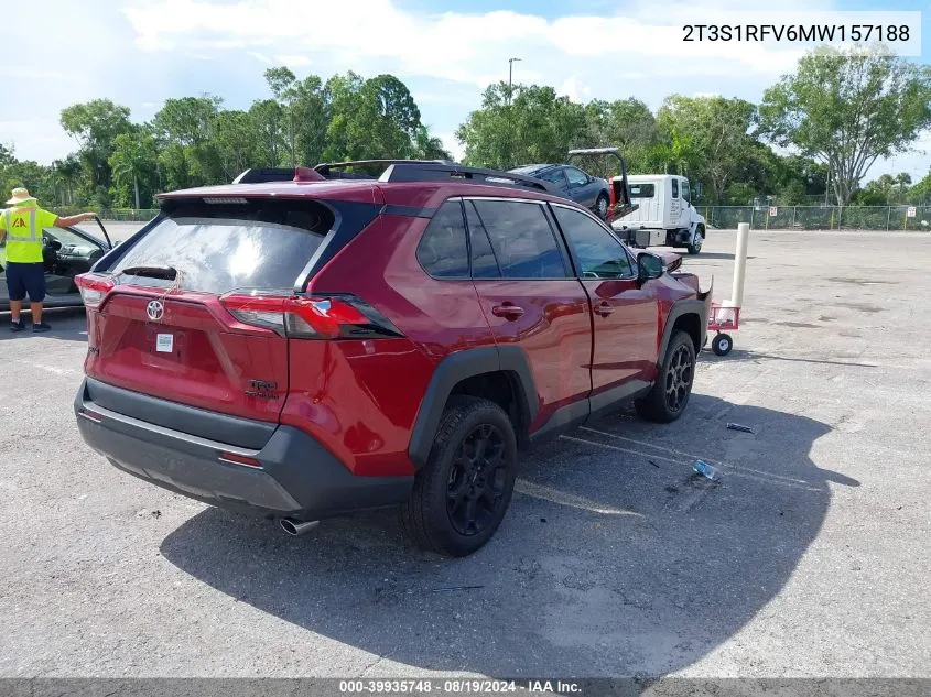 2T3S1RFV6MW157188 2021 Toyota Rav4 Trd Off-Road