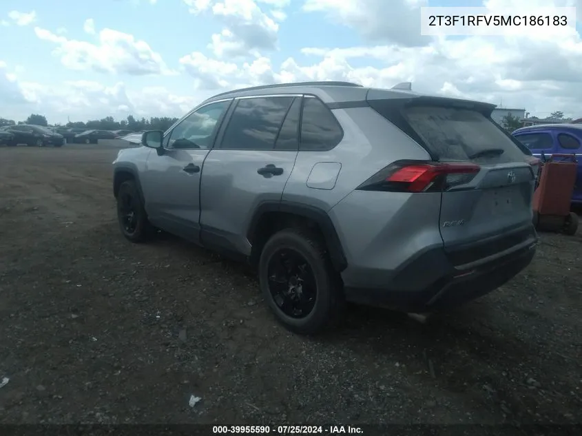 2T3F1RFV5MC186183 2021 Toyota Rav4 Le