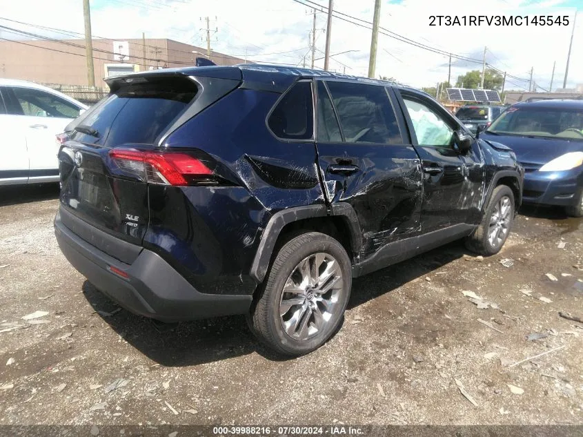 2T3A1RFV3MC145545 2021 Toyota Rav4 Xle Premium