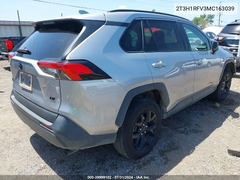 2T3H1RFV3MC163039 2021 Toyota Rav4 Le