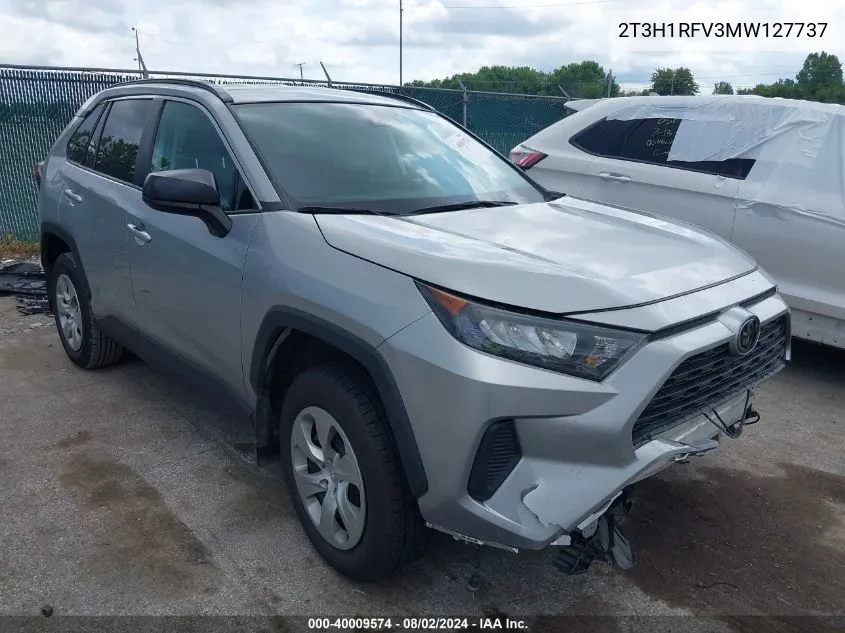 2T3H1RFV3MW127737 2021 Toyota Rav4 Le