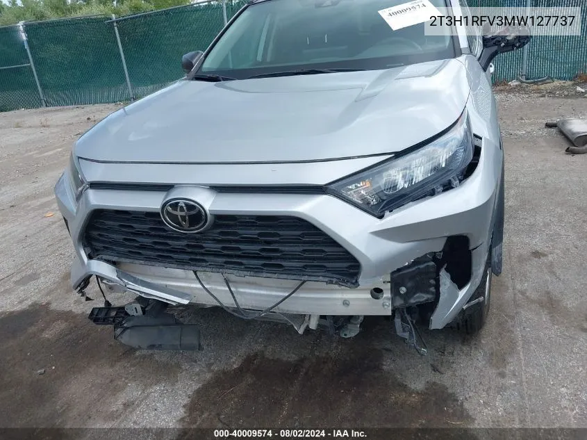 2T3H1RFV3MW127737 2021 Toyota Rav4 Le